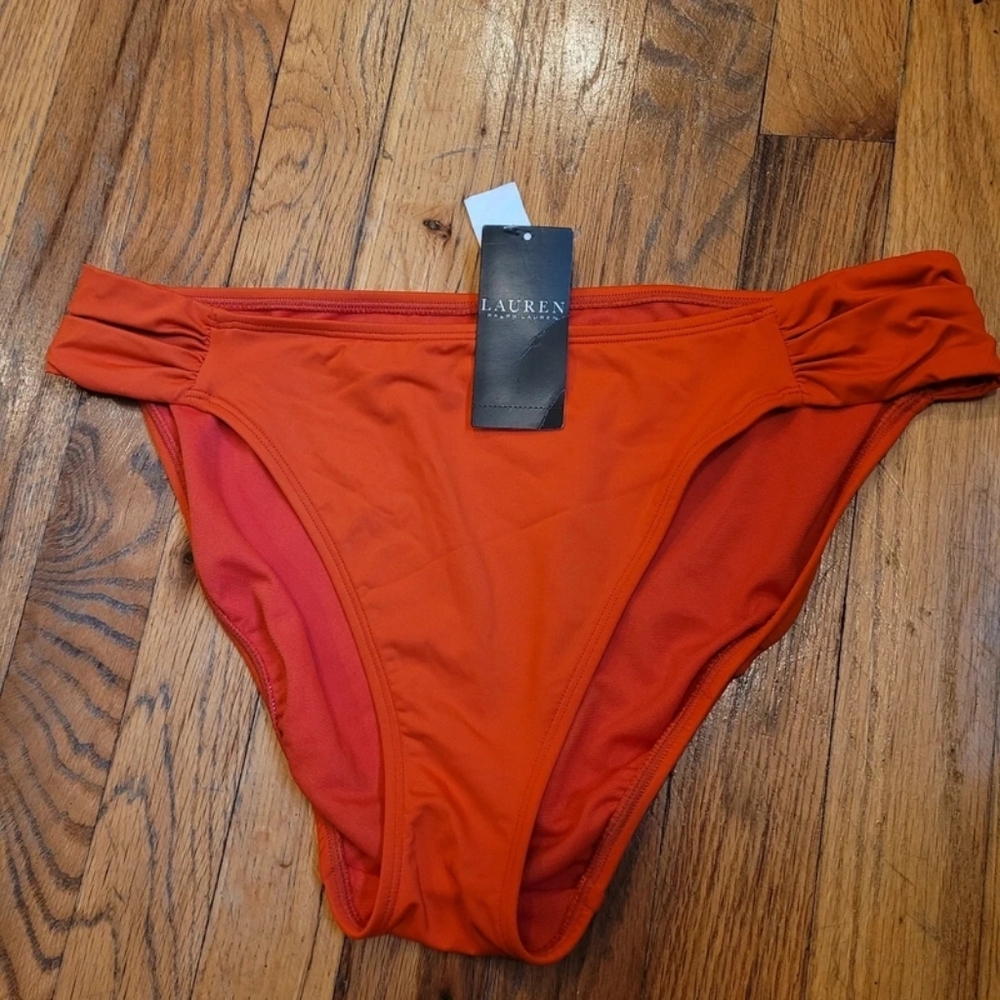 Ralph Lauren Vibrant Orange Bikini Bottom